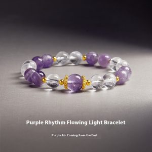 Amethyst Lucky Beads Bracelet For Women