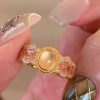 Escape Crystal Enamel Ring Women's New Opening