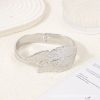 Simple Leaf Size Leaf Titanium Steel Oil Pressure Non-fading Bracelet
