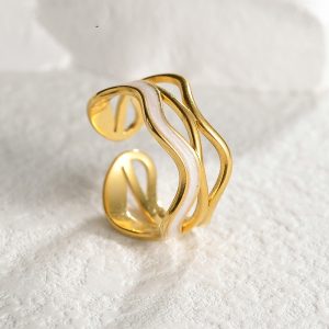 Women's Fashionable All-match Titanium Steel Ring