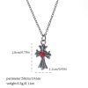 a4a6fa23-a650-4eb1-847b-0bff72cb61be.jpg Dark Style Halloween Spider Bat Necklace