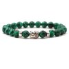 Fashion Personality Tigereye Buddha Head Stretch Bracelet
