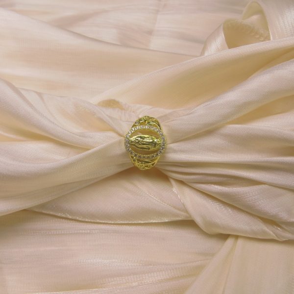 Micro Inlaid Zircon Virgin Light Luxury Minority Ring