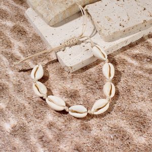 Bohemian Ethnic Style Gravel Starfish Shell Beaded