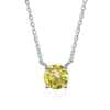 S925 Sterling Silver Moissanite 1 Karat Necklace