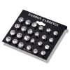 Fashion And Popular Crystal Zircon Stud Earrings Set