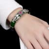 Sterling Silver Marksai Stone Inlay