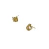 Women's Metal Three-layer Small Circle Ear Studs