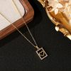 Fashion Minority Design High-grade All-match Titanium Steel Heart Necklace