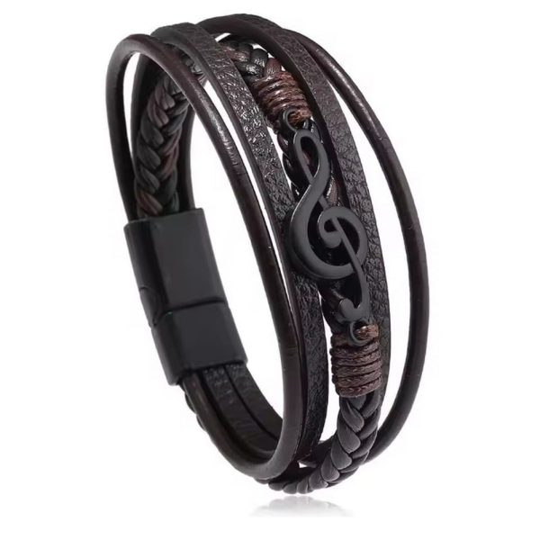 Fashion Retro Music Symbol Bracelet