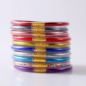 Colorful Silicon Ribbon Bow Bracelet