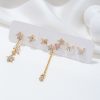 Fashion Colorful Flower Earring Set