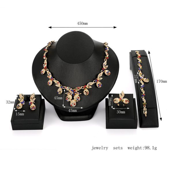 Fashion Creative Necklace Earrings Jewelry Set