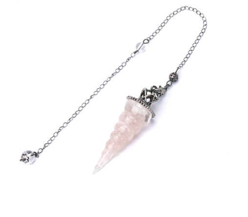 Rainbow Color Crystal Pendant Gravel Beads Pendant Reiki Resin Pendant