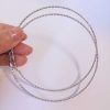 Metal Big Circle Earrings Female Wild Earrings Simple Temperament Ear Jewelry