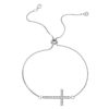 Women's Diamond Pull-out Cross Bracelet