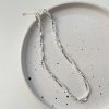 Double-layer Winding Small Pieces Of Silver Pearl Necklace For Women