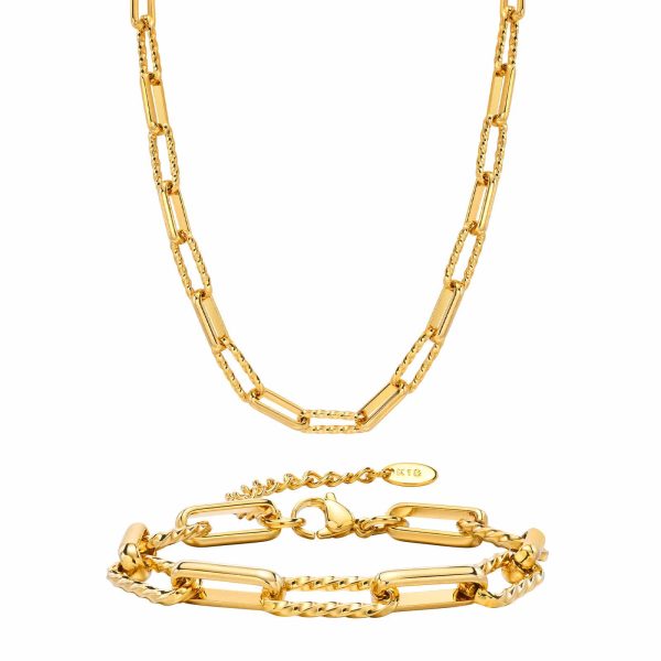 Simple Stainless Steel Basic Style Necklace For Women