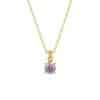 Fashion Birthday Stone Diamond Necklace