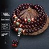 Pterocarpus Santalinus Bracelet Men's 108 Beads