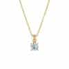 Fashion Birthday Stone Diamond Necklace