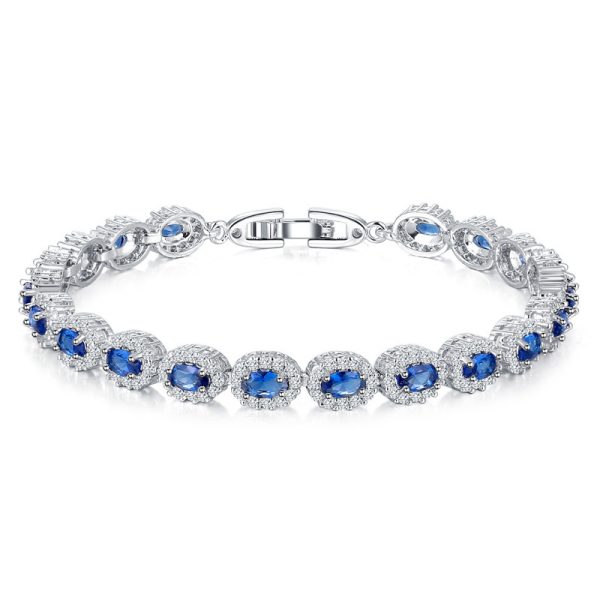 Fashion All-match Bracelet Inlaid Zircon Retro