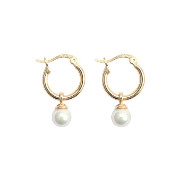 Women's Light Luxury Retro Sterling Silver Circle Earrings
