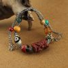 Natural Agate Tibet Beads Colored Beaded Bracelet