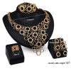 Four-piece Fashion Retro Accessories Crystal Jewelry Set