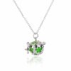 Multicolor Aromatherapy Ball Pendant Necklace Alloy