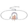European And American Mother's Day Bracelet Heart-to-heart Protection Family Ornament