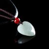 Jade Love Pendant Sticky Jade Pendant Necklace