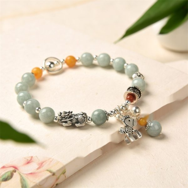 Natural Emerald Niche Senior Vintage Bracelet