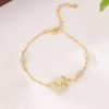 Women's Hetian Jade Safety Buckle Bracelet