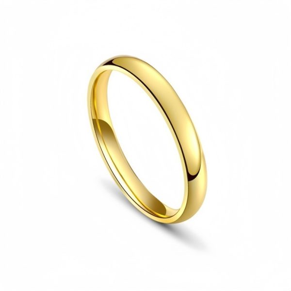 Women's Korean-style Elegant 3mm Simple Bracelet Arc Titanium Steel Ring