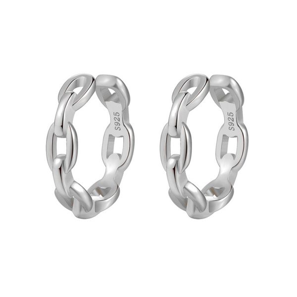 Golden Geometric Cold Wind Small Circle Ring
