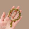 Chinese Style Bamboo Leaf Bracelet For Women