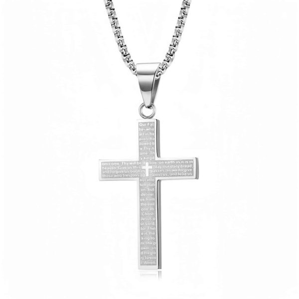 ab2b8ed6-ff53-4840-93ad-ba3a408cd0ea_trans.jpeg Personality English Cross Titanium Steel Men's Pendant