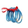 Colorful Silicon Ribbon Bow Bracelet