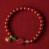 Raw Ore Emperor Sandstone Happy Eyebrow Bracelet For Women