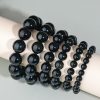 Year Of Birth Obsidian Bracelet Couple