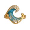 Affordable Luxury Fashion Personality New Spray HAILANG Series Creative Ring