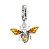 925 Sterling Silver Beads Pendant DIY Bracelet Jewelry Accessories