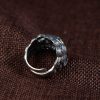 Domineering Personalized Diamond Ring Jibeast Pattern Open Ring
