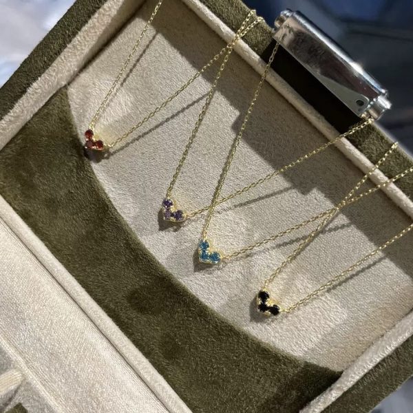 January-December Love Birthstones Necklace Niche