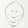 Cold Wind Simple Personality All-match Jewelry Set