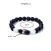 Volcanic Stone Luminous Bead Bracelet