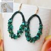 Manmiao Earrings Handmade Tassel Women's Long Personalized Fashion Exquisite Ornaments