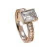 Women's Fashionable Stainless Steel Simple Ring