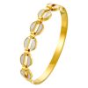 Semicircle Buckle Bracelet Minority Fashion Ornament All-match Bracelet